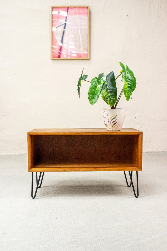 Vintage ladekast, dressoir, midden-eeuwse stijl (jaren 60), teak, walnoot – Franzmeyer Möbel, Ladekasten, Wood (photo 3 of 8)