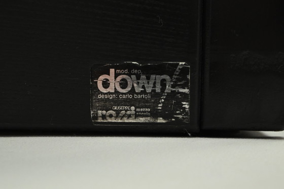 Image 1 of “Down” three-seat sofa by Carlo Bartoli for Rossi di Albizzate, 1970s Italy.