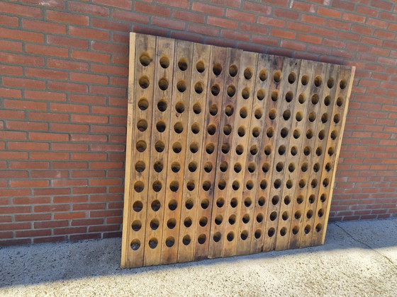 Wine rack for 140 bottles – Wood (photo 2 of 5)
