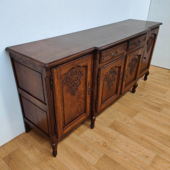 Image 1 of Vintage Louis XV sideboard wall cabinet buffet cabinet