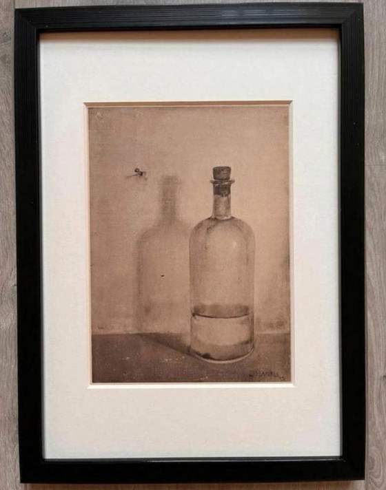 Image 1 of Jan Mankes 1889-1920 / Bouteille d'huile héliogravure originale 1923