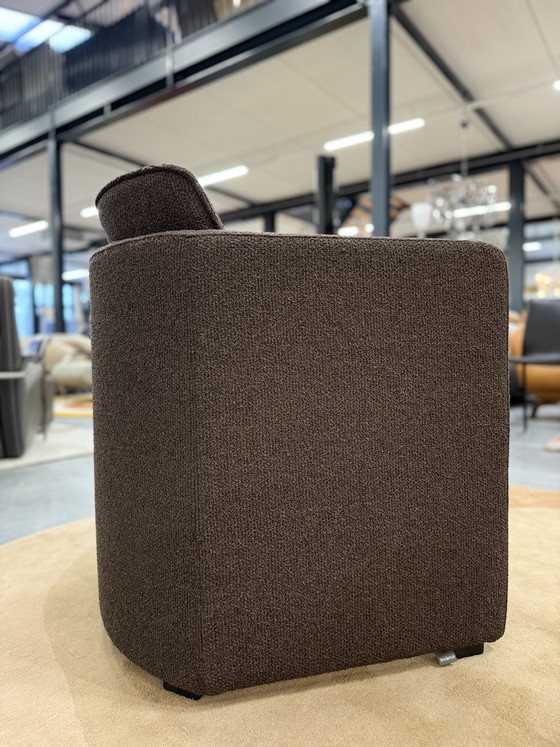 Image 1 of Poltrona Leolux Evidence Saga Monza in tessuto marrone