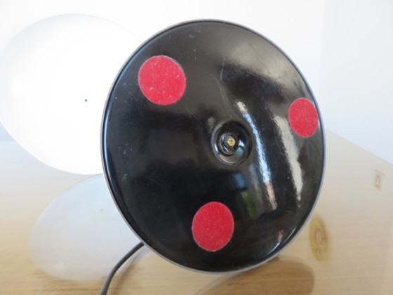Image 1 of "Snake" lamp by Veneta Lumi, UFO, space age, saucer, made in Italy, 1980