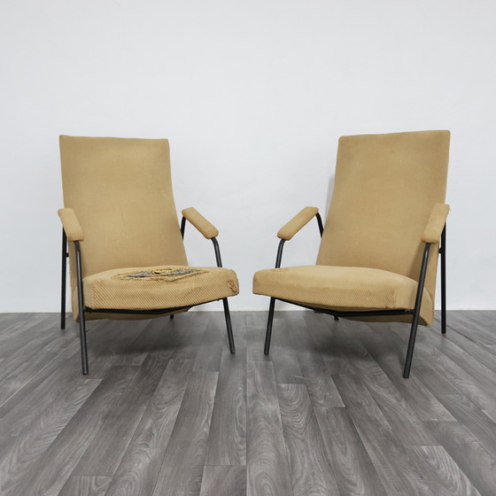 Image 1 of ALF SVENSSON LJUNG INDUSTRIER Pair of Armchairs Design Modernariato 1950’s