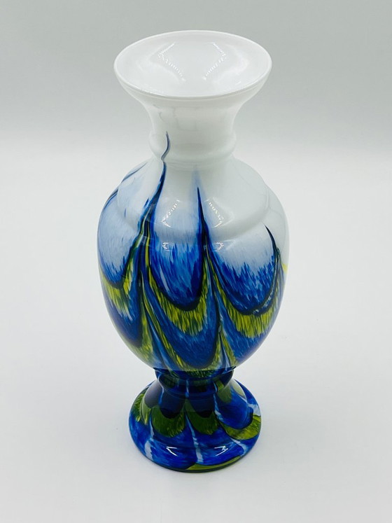 Large Murano Glass Vase Carlo Moretti (photo 7 of 13)