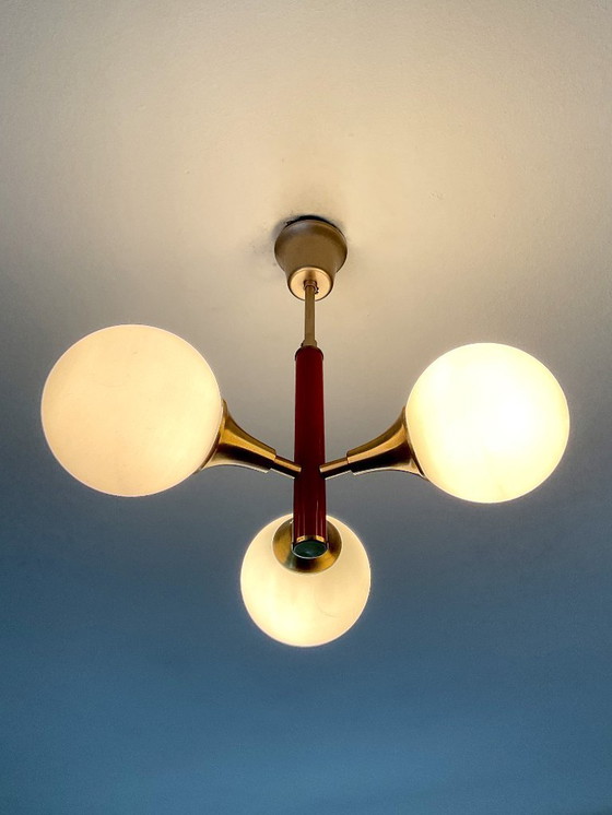 Image 1 of Kaiser Leuchten - ca. 1950/60 - Lampada a sospensione - Germania