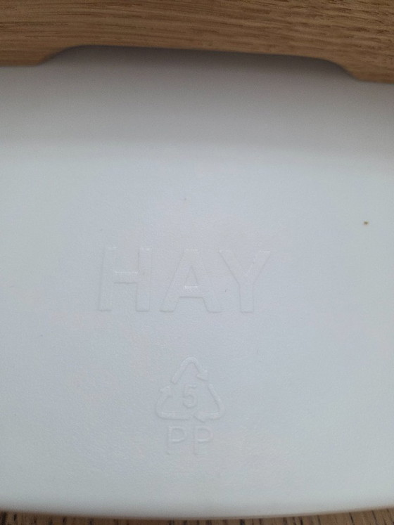 2x HAY About a Stool AAS32 tabouret de bar 65 cm, blanc/chêne savonné, Tabourets de bar, Bois (photo 6 sur 6)