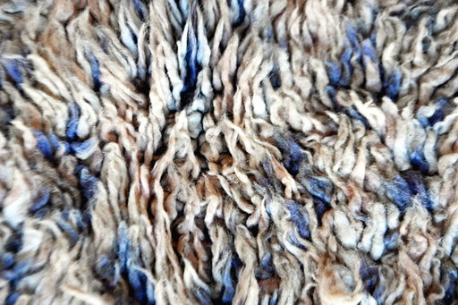 Vintage Beni M'Guild Marokkanischer Teppich - 247 x 140 cm