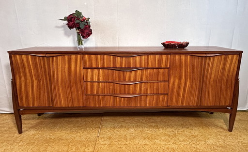 Mid Century Retro Vintage Teak Sideboard By Elliots Of Newbury 1960