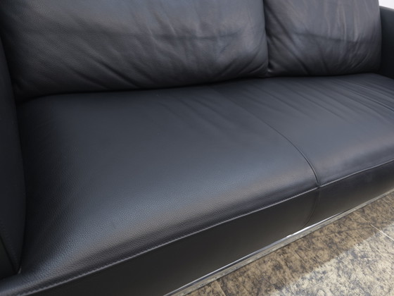 Image 1 of Canapé design trois places FSM Easy, canapé en cuir, canapé design Top