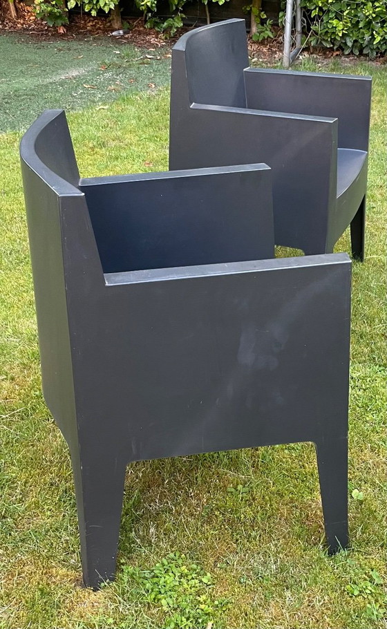6 sillas Toy Driade Philip Starck negras – Sillas y sillones, Plastic (photo 6 of 15)