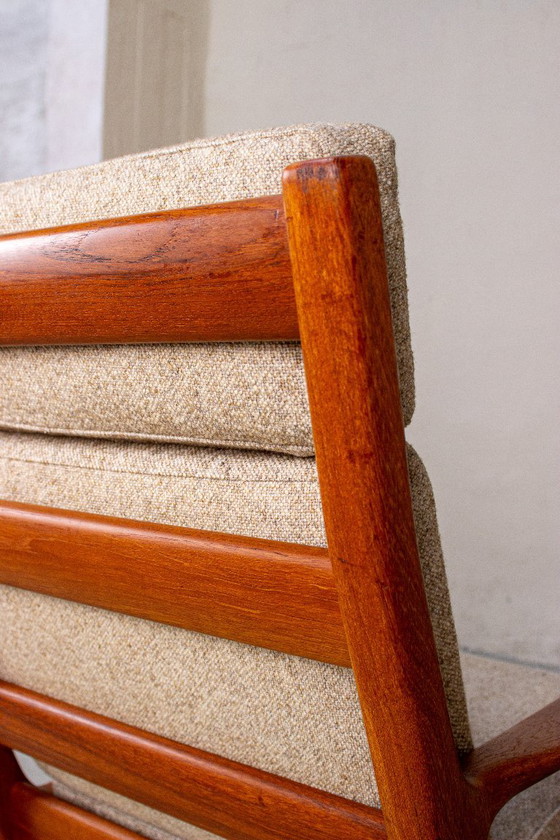 Poltrona vintage in teak Juul Kristensen Mid Century Danish anni '60 – Poltrone, Wood (photo 9 of 16)