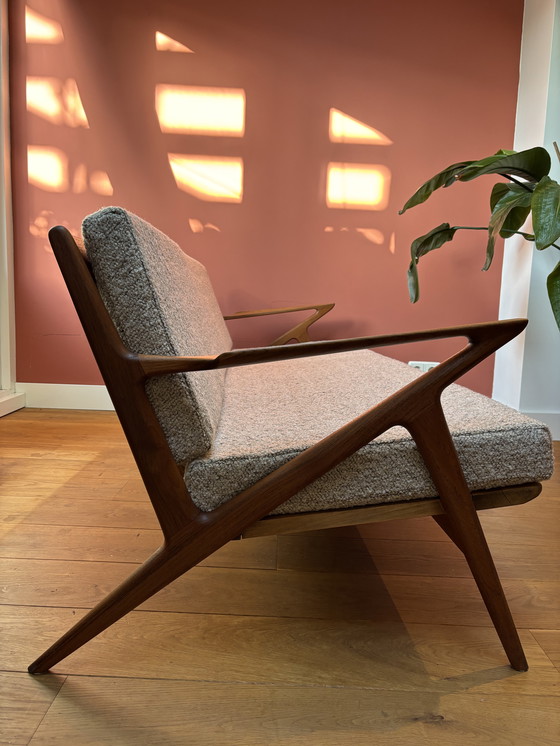 Image 1 of Poul Jensen Z-Sofa, 1950er Jahre, neu bezogen