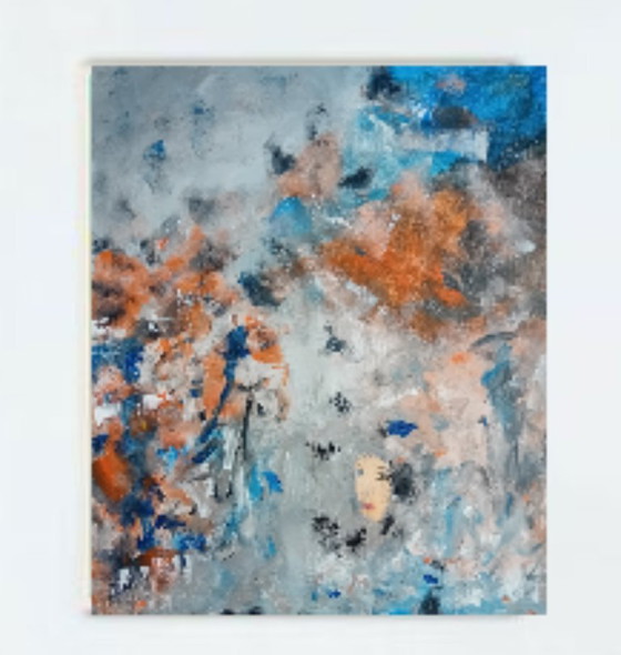 Image 1 of Abstract painting "The Pearl"