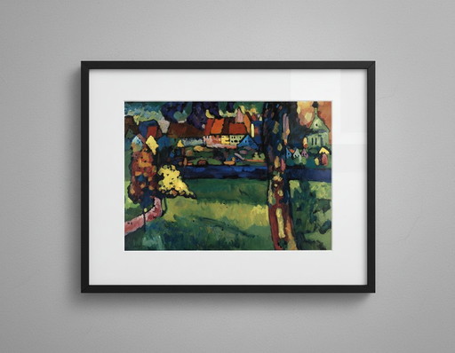 Kandinsky, Wassily Murnau - Estampe