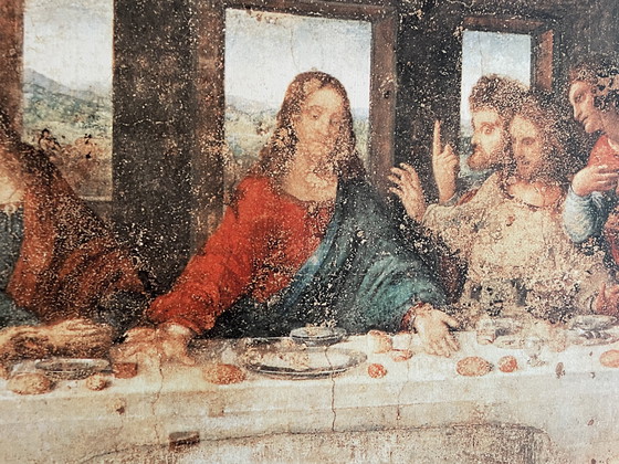 Image 1 of Tela con vernice - Ultima Cena - da Vinci
