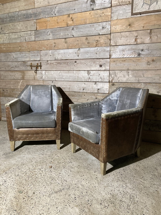 Image 1 of French art deco armchair 1930