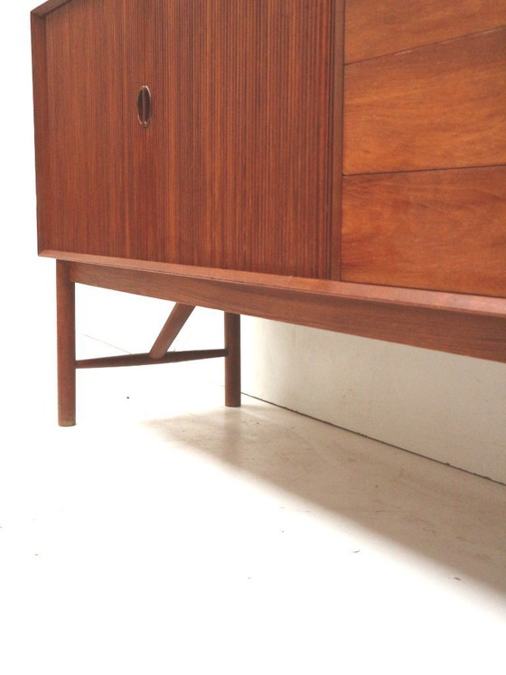 Image 1 of Peter Hvidt & Orla Mølgaard-Nielsen sideboard for Søborg Mobler
