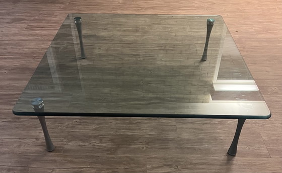 Image 1 of Rolf Benz glazen salontafel