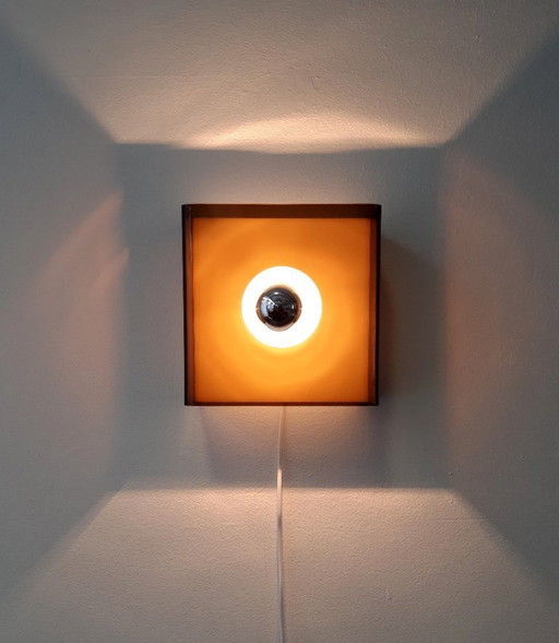 Plexiglass space age ceiling lamp/wall lamp, 70s lamp, Space age lamp