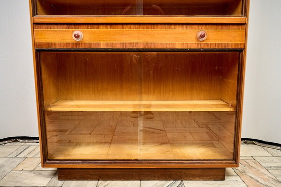 Image 1 of Art Deco Bookshelf, 1960s, Czechoslovakia