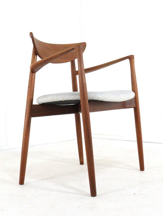 Image 1 of Set di 4 + 2 sedie Harry Ostergaard per Randers mobelfabrik