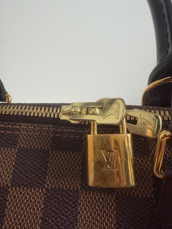 Bolso Louis Vuitton Alma PM – Damier Ebene | De segunda mano | Set completo de coleccionista (photo 12 of 22)