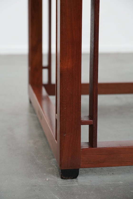 Image 1 of Square Art Deco Schuitema design side/coffee table from the Decoforma series