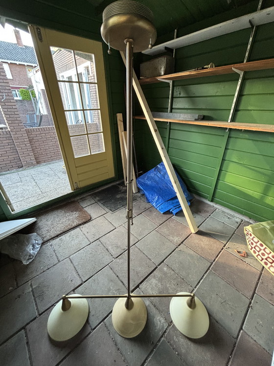 Image 1 of Steinhauer hanglamp - Kleur, brons/ messing - Jaren ‘80