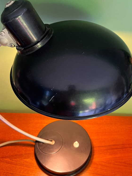 Image 1 of Leeslamp bauhaus stijl jaren 50. Vernieuwde bedrading. 