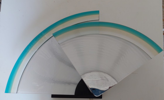 Image 1 of Murano wandlamp uit het midden van de 20e eeuw van Leucos