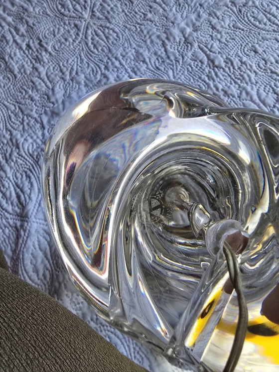 Vintage Twisted Sèvres Crystal Lamp Base, 1960s-70s – Table lamps (photo 5 of 5)