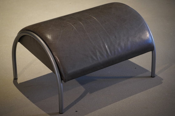 Image 1 of Vintage COR Zyklus Loungestoel en Ottoman van Peter Maly, Duitsland jaren 1980