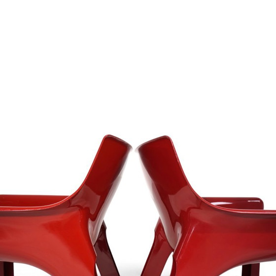 Vico Magistretti Vicario Set of 2 Lounge Chairs for Artemide, 1970 – Armchairs, Plastic (photo 11 of 20)
