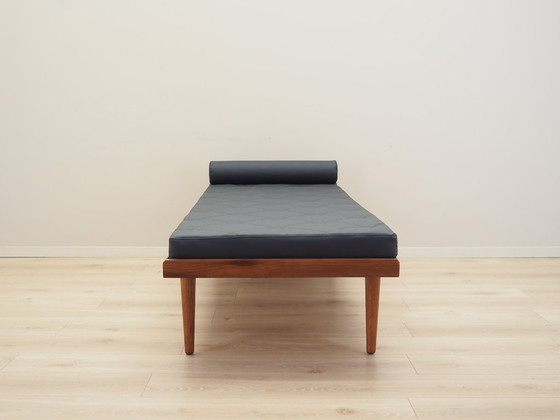 Image 1 of Cama de día de teca, diseño danés, años 70, producción: Dinamarca