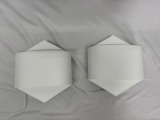 Vintage Staff Leuchten Wandleuchte, Design: Witte & Krüger 1968