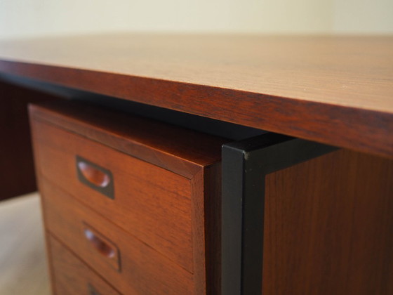 Image 1 of Scrivania in teak, design danese, anni '70, produttore: Danimarca