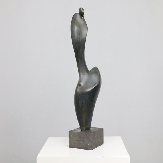 Image 1 of Bronzeskulptur einer weiblichen Figur von Francine Govers, Niederlande, 1990er Jahre