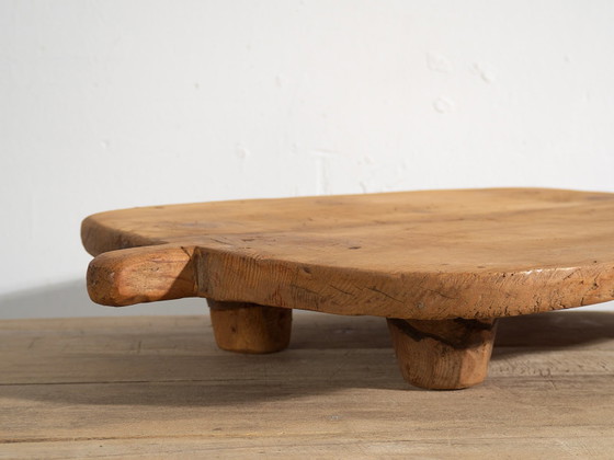 Table d'appoint ancienne en pin, Europe Centrale, circa 1900, Tables d'appoint, Bois, Marron, Rustic (photo 12 sur 19)