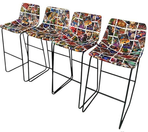 Flipperkast barkrukken