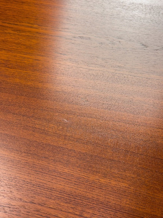 Image 1 of Model 201 Teakhouten eettafel van Arne Vodder voor Sibast, jaren 60
