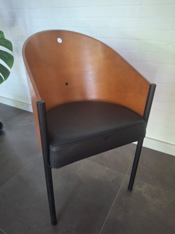 Sedia Costes Philippe Starck 1984 Per Driade Artifort – Poltrone, Leather, Metal (photo 3 of 10)