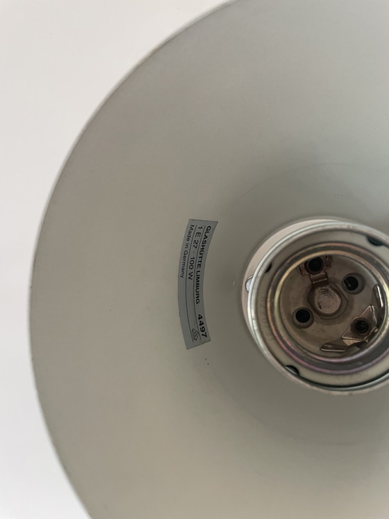 Image 1 of Lampada a sospensione vintage con cappello da strega Glashütte Limburg 4497