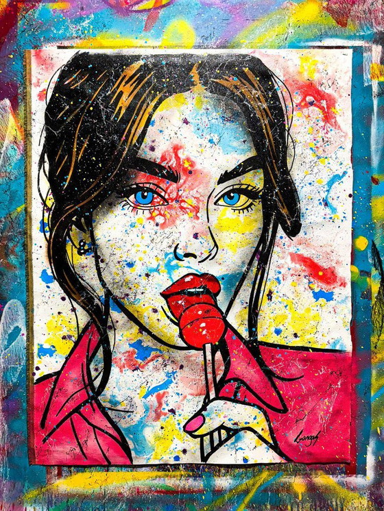 Image 1 of GONGAS - Waiting for you - Toile d'artiste