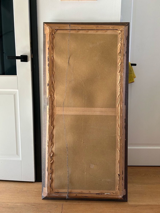 Image 1 of Bellissima stampa antica di Santa Teresa in una splendida cornice di legno