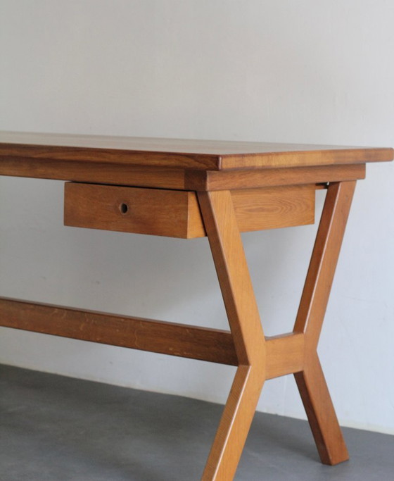 Image 1 of Oak desk from the 1960S