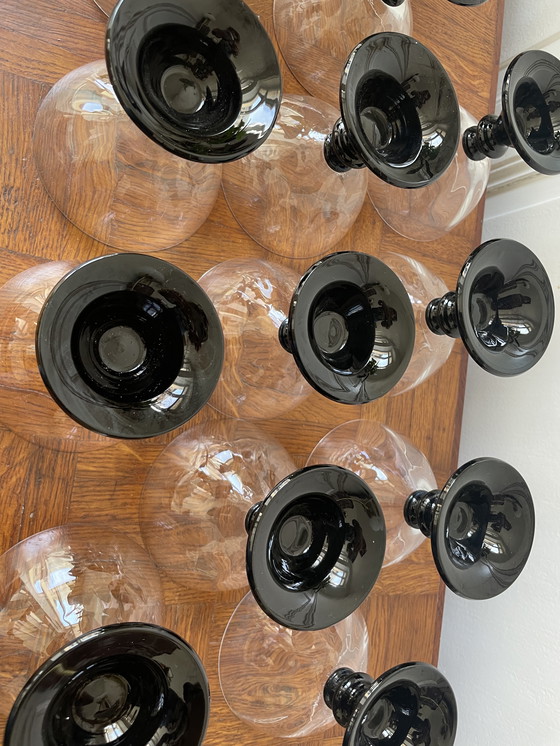 Image 1 of Set di 12 tazze da dessert retrò