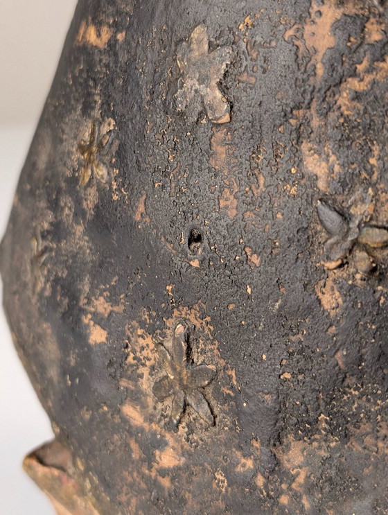 Image 1 of Polychrome Terracotta Mater Dolorosa Sculpture, 18th Century