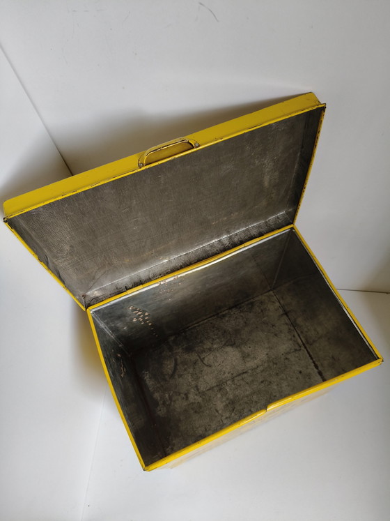 Image 1 of Scatola di latta per esposizione Van Nelle