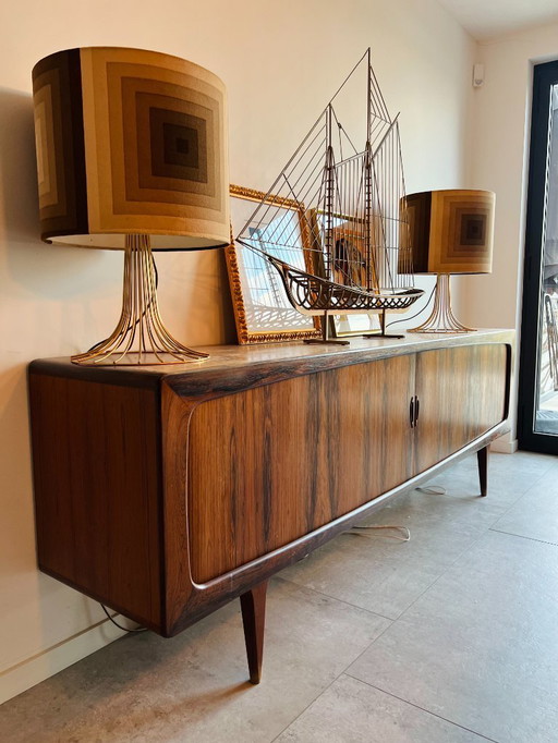 Danish rosewood cabinet from Skive (1970s)